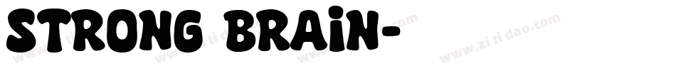 Strong Brain字体转换